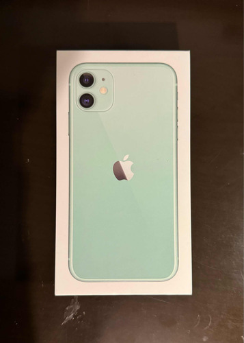 iPhone 11 62gb Verde En Caja Original Con 2 Fundas De Regalo