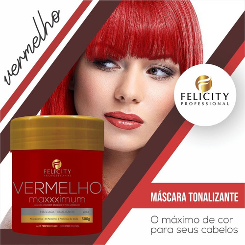 Como Ter Cabelos Lisos E Vermelhos Escorridos Let Me Be 500g