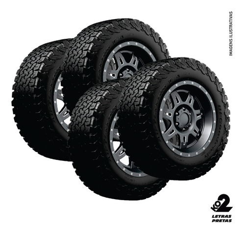 Kit 4 Pneus Renagade Bf Goodrich  225/65 R17 All-terrain Ko2