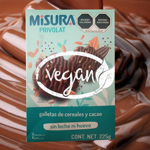 Imagen 1 de 4 de Galletas Veganas De Cereales Con Chocolate  #deliciosas Apv