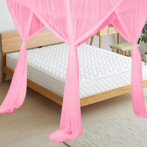 4 Copa De La Cama De Neta Colgante Colgante Cenefa Cubierta