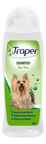 Shampoo Para Perro Aloe Vera 260cc Traper