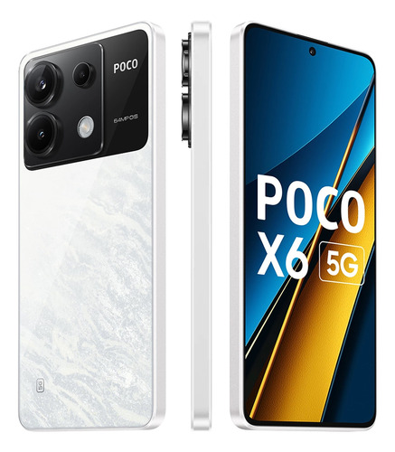 Xiaomi Poco X6 5g 256/8gb Branco Global Nfc Lançamento 2024