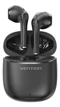 Comprar Auriculares Bluetooth Vention Elf Earbuds E02 Inalambricos 5.3 In-ear con Cancelacion de ruido 22 Horas Resistente al agua IPX4 Led Negro Estereo Tactil Microfono Deporte NBGB0