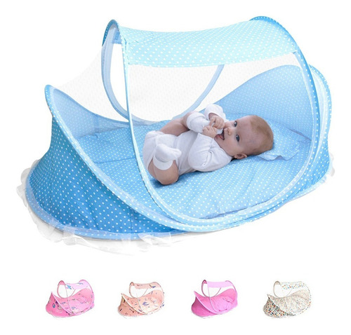 Cuna Moisés Plegable Portátil Mosquitero Bebe Colchon Niños