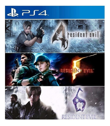 Resident Evil Triple Pack  Standard Edition Capcom PS4 Digital