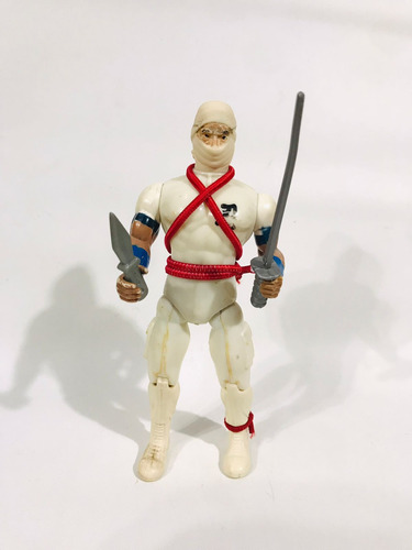 Ninja Blanco Rambo Jocsa Figura De Acción