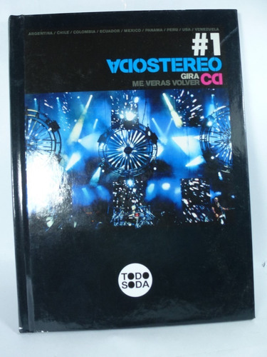 Gira Me Veras Volver Soda Stereo 1 Uno Audio Cd Caballito 