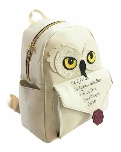 Mochila Harry Potter - Lechuza Mágica Hedwig - Hogwarts