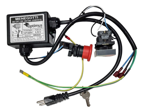 Kit De Proteção Elétrica P/ Betoneira Monofásica 110v 220v