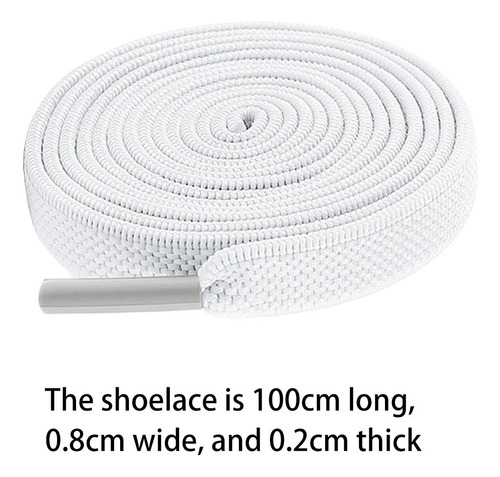 Cordones Elásticos Sin Atar, Cordones De Zapatos Blanco