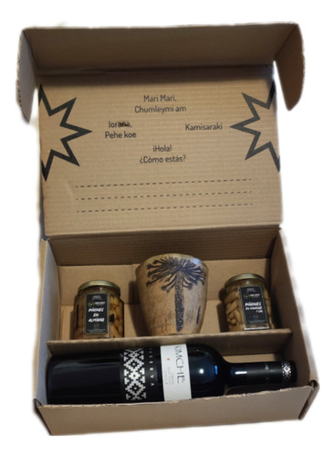 Box Pewen Con Vino Carignan Reserva, Mercado Ancestral
