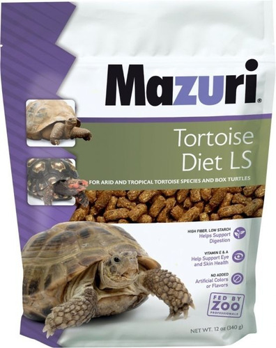 Mazuri Alimento Para Tortugas De Tierra De 340gr Diet 
