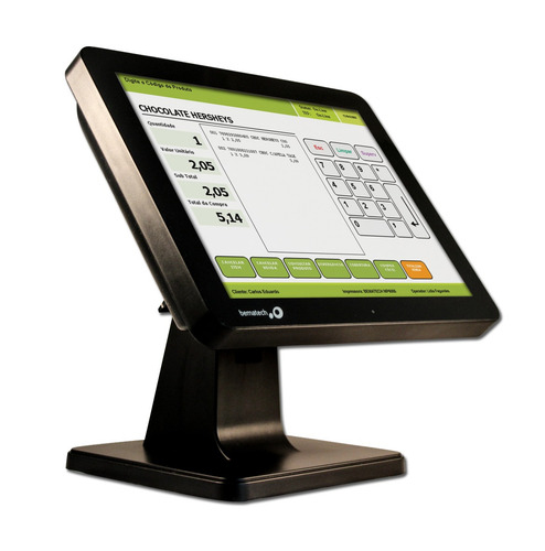 Imagem 2 de 3 de Monitor Bematech CM-15 LCD 15.6 " preto 100V/240V