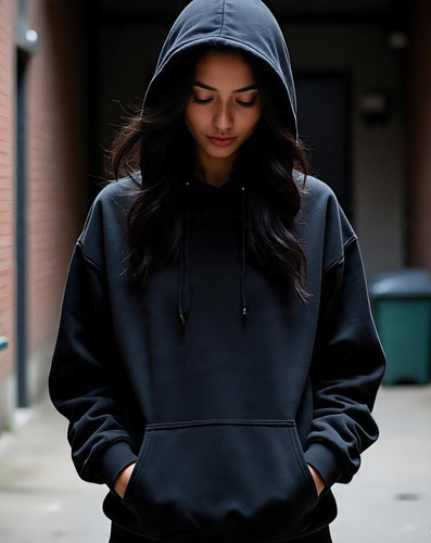 Hoodie Canguro Frisa Premium Invisible Unisex Sublimable