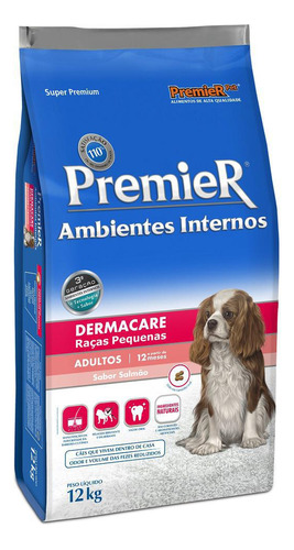 Ração Premier Dermacare Cães Adultos Porte Pequeno 12kg