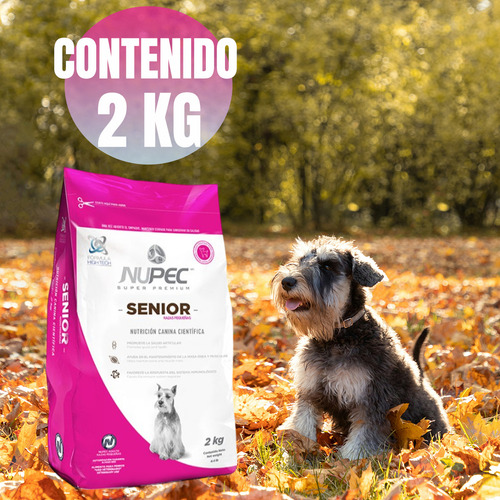 Nupec Croquetas Perro Senior 2kg Razas Pequeñas + Regalo
