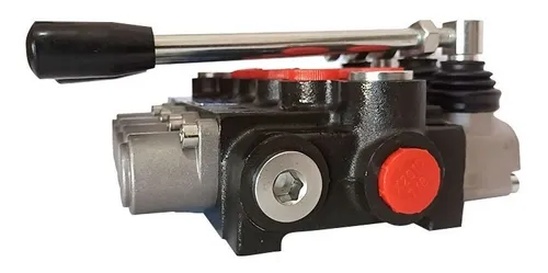 Válvula O Comando Hidráulico Manual De 4 Palancas De 40 Ltrs