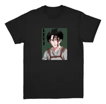 Comprar Playera Levi Ackerman Attack On Titan Anime One Piece Manga