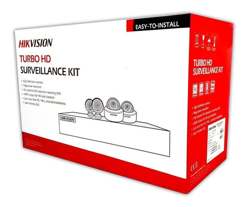 Kit Cctv 8 Canales Turbo Hd 720p Hikvision