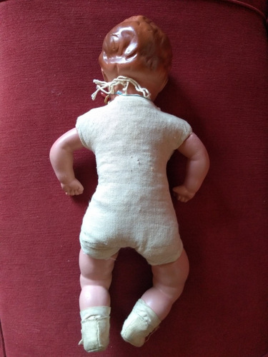 Antiguo Muñeco Bebe De Porcelana Excelente Estado (Usado)