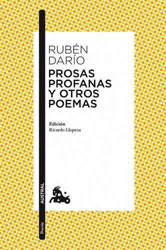 Prosas Profanas Y Otros Poemas - Dario,ruben