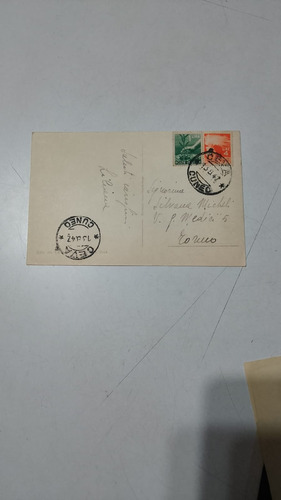 Postal Piazza Vittorio Emanuele Cesare Capello (Usado)