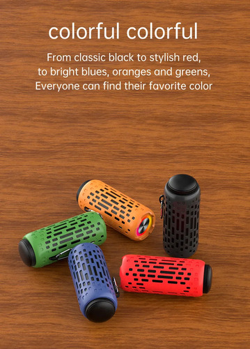 Audífono Con Altavoz Bluetooth 2 En 1 Portátil Para Exterior