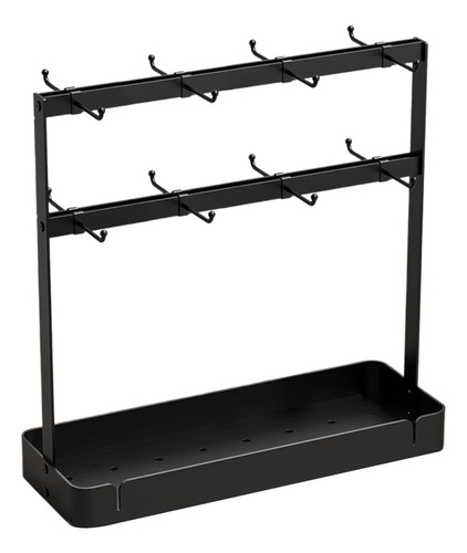 Soporte Para Tazas De Café Con Base De Almacenamiento,