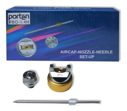 Kit Boquilla/aguja/trompo 1.4mm Para Pistola Ppi-h6014