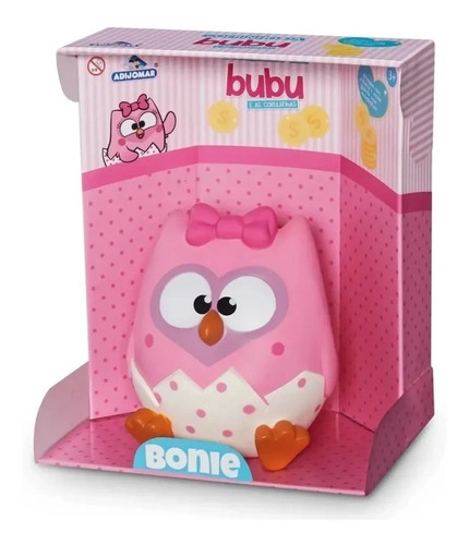 Cofre Cofrinho Corujinha Bonie Baby Bubu Infantil Decoração 