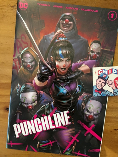 Comic -  Punchline #1 Derrick Chew Variant Joker