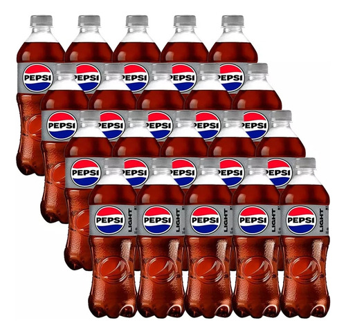 Refrescos Pepsi Light 20 Botellas De 600 Ml C/u