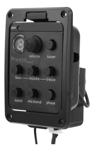 Ecualizador De Preamplificador De Modo Dual Para Mezclar Mic