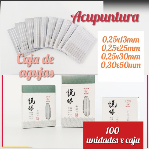 Imagen 2 de 4 de Materiales Para Acupuntura