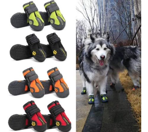 Zapatos Para Perro Impermeable Talla 2 Suela De Caucho