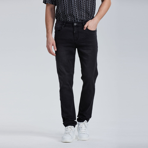 Jeans Hombre Skinny 101 Negro I Fashion's Park