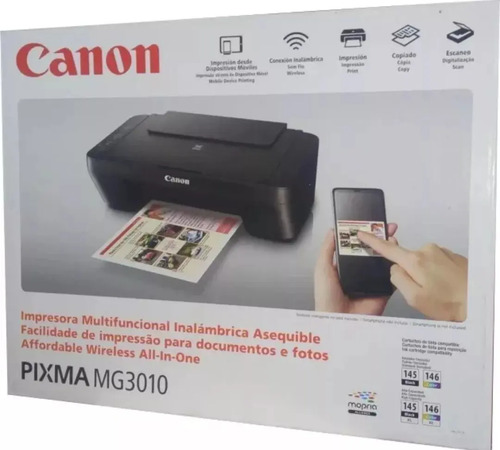 Impresora Multifuncional Canon Pixma Mg3010 Conexión Wlan | Envío gratis