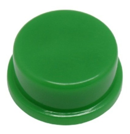 Tapa Verde Para Push Boton Oky0275-5 Oky0275-6 Green