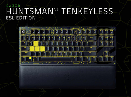 Teclado Mecánico Razer Hunstman V2 Tkl Edición Esl