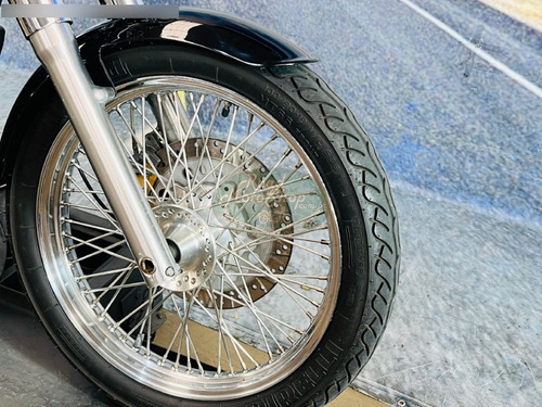 Honda Shadow 600 -preta 2003 -51.993km Customizada