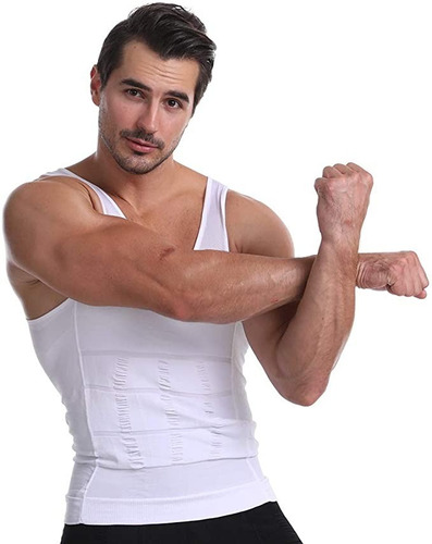 Whatafit Camiseta Faja Playera Reductora Moldeadora Hombre