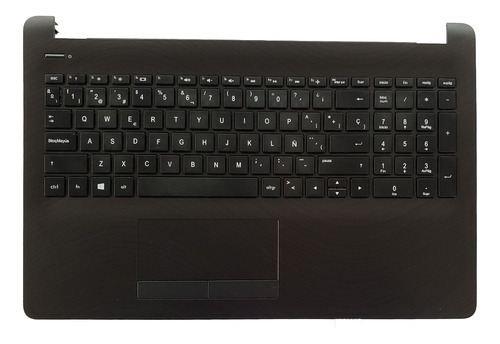 Carcasa Superior Teclado Hp 15-bs 15-bw 250 G6 Glosy Esp Lat