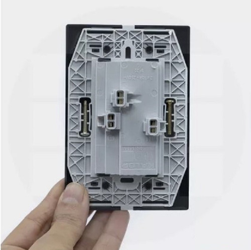 Llave Armada Toma Doble Norm. + Caja 10x5 Pvc Kalop Civil X5