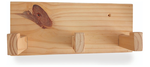 Perchero De Madera Pino Para Pared - Bc