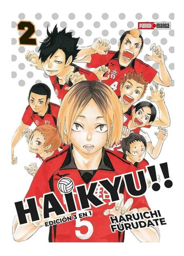 Haikyu 3 En 1 Manga Panini Tomo A Elegir Español Volumen 2