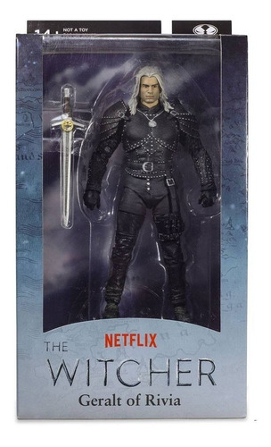 Figura De Geralt Of Rivia 2.0 The Witcher Netflix Mcfarlane