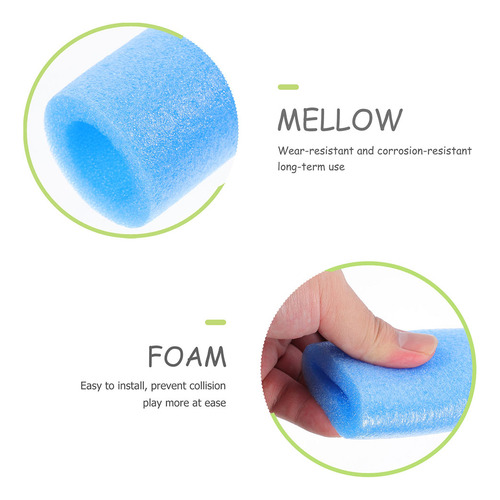 8 Unidades De Protectores De Espuma Para Postes De Trampolín
