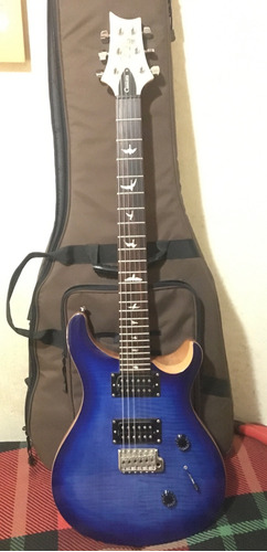 Guitarra Eléctrca Prs Custom 24 Azul