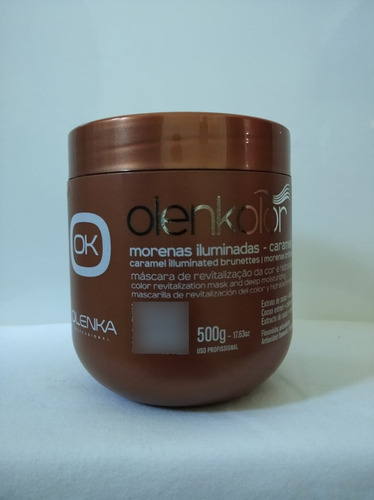 Máscara De Revitalização Morenas Iluminadas Caramelo Olenka